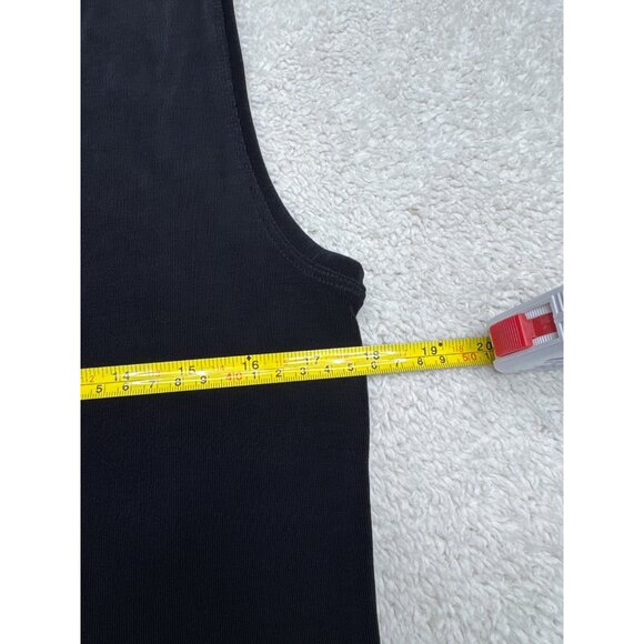 Chico's Travelers Women's Black Sleeveless Top Made In USA, Size 2/US L - Picture 4 of 5